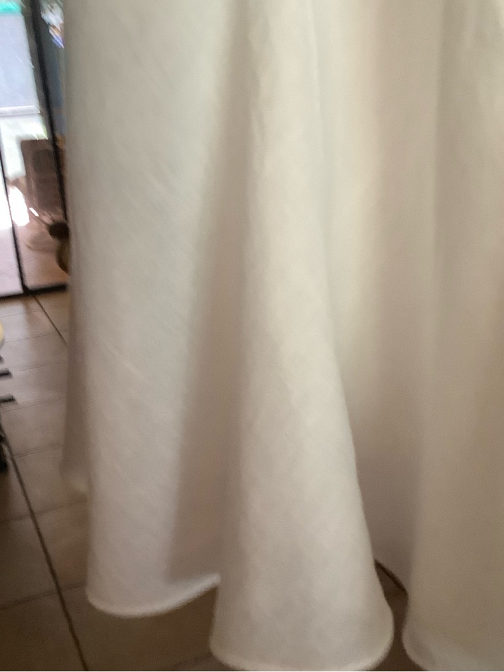 Ralph Lauren White A-Line Flared Skirt - Picture 4 of 6